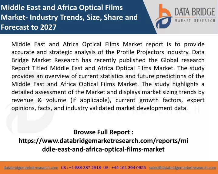 middle east and africa optical films market