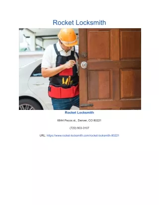 rocket locksmith