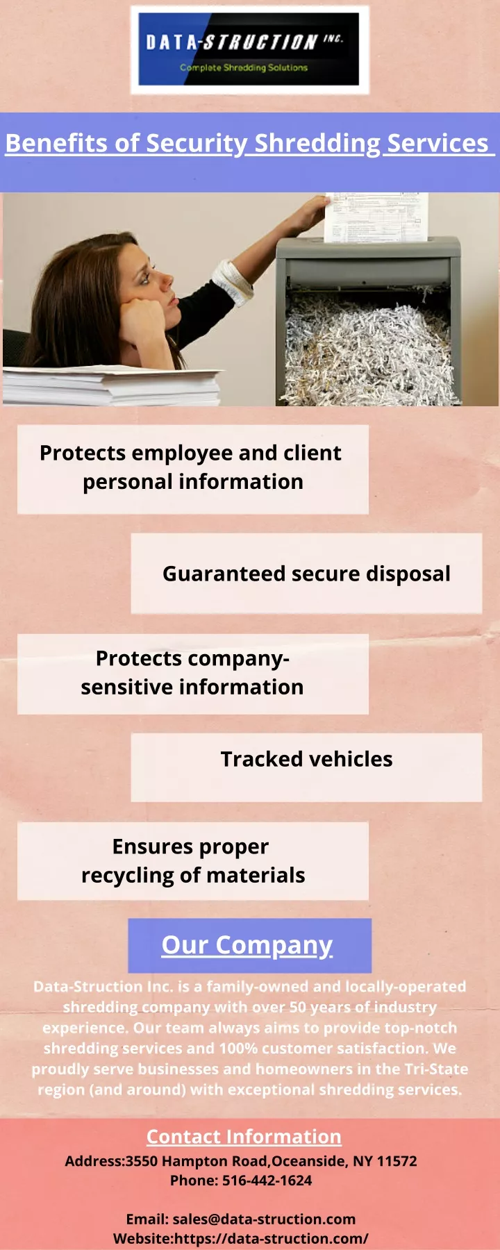 benefits of security shredding services