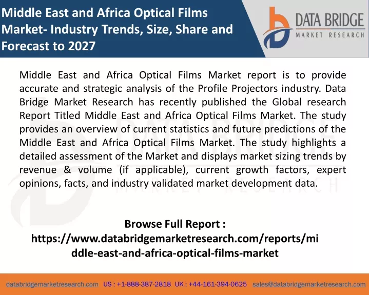 middle east and africa optical films market