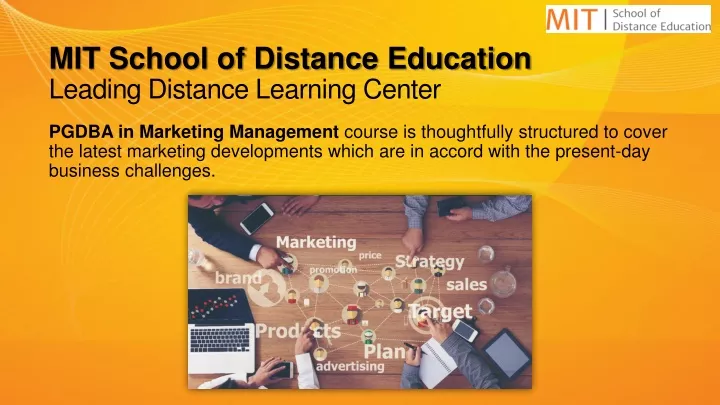 mit school of distance education leading distance