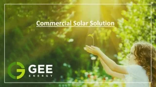 commercial solar solution