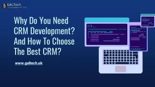 Why Do You Need CRM Development_ And How To Choose The Best CRM_ CRM software development company _ Software development