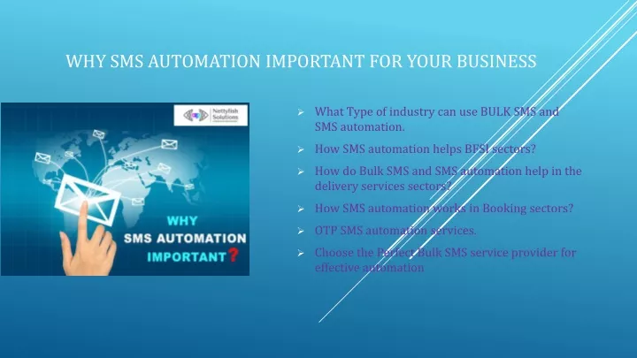 why sms automation important for your business