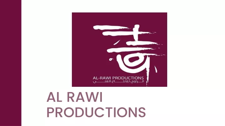 al rawi productions