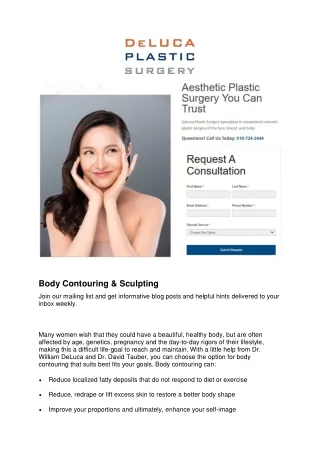 Facial Plastic & cosmetic plastic surgery in NYC