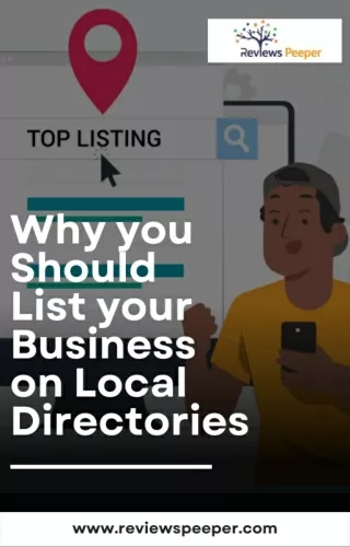 Why you Should List your Business on Local Directories