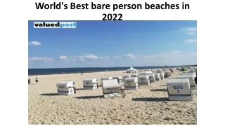 world s best bare person beaches in 2022