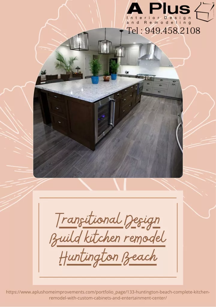 transitional design build kitchen remodel