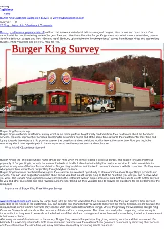 survey igj mayor home bu a er king customer