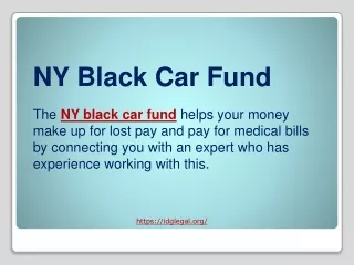 NY Black Car Fund