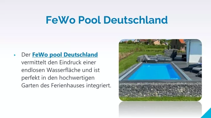 fewo pool deutschland