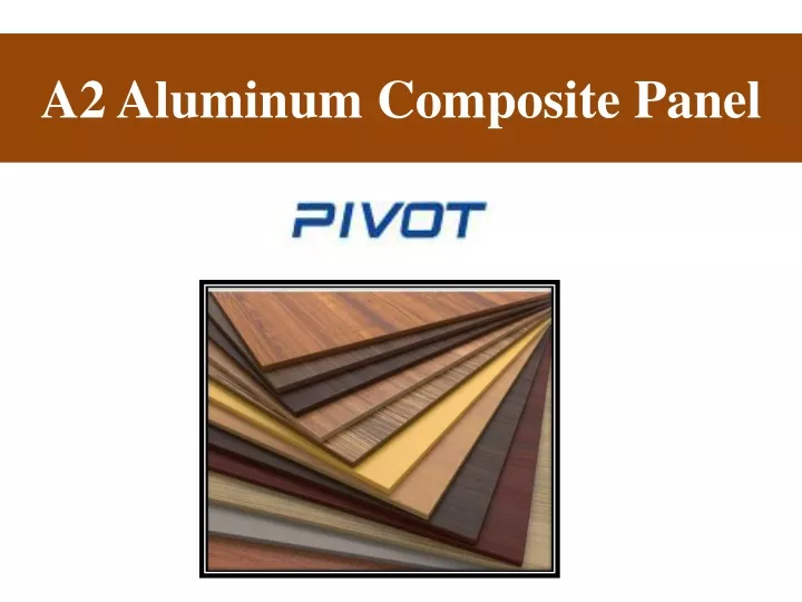 a2 aluminum composite panel