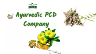 Ayurvedic PCD Company