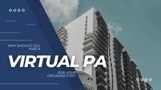 Why Should You Hire Virtual PA