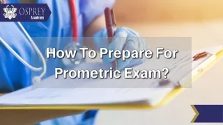 How To Prepare For Prometric Exam
