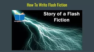 How To Write Flash Fiction