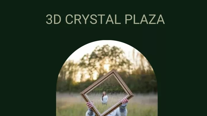 3d crystal plaza