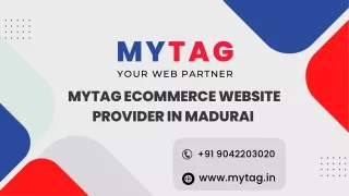 Mytag Online Shopping Cart Provider in Madurai