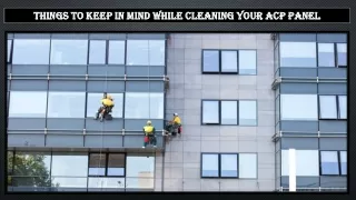 things to keep in mind while cleaning your