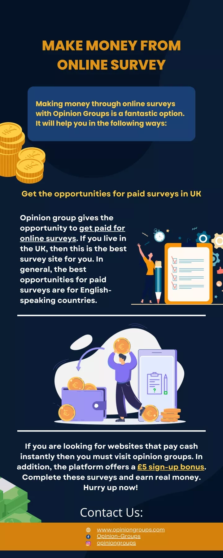 make money from online survey