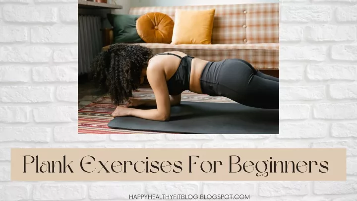 plank exercises for beginners