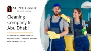 cleaning company in abu dhabi