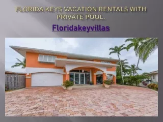 Florida Keys Villas | Key Colony Beach Rentals by Owner - Floridakeysvillas