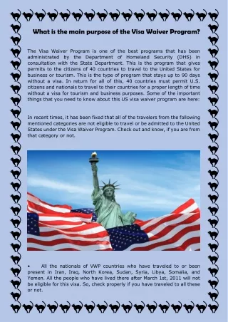 What is the US visa waiver program