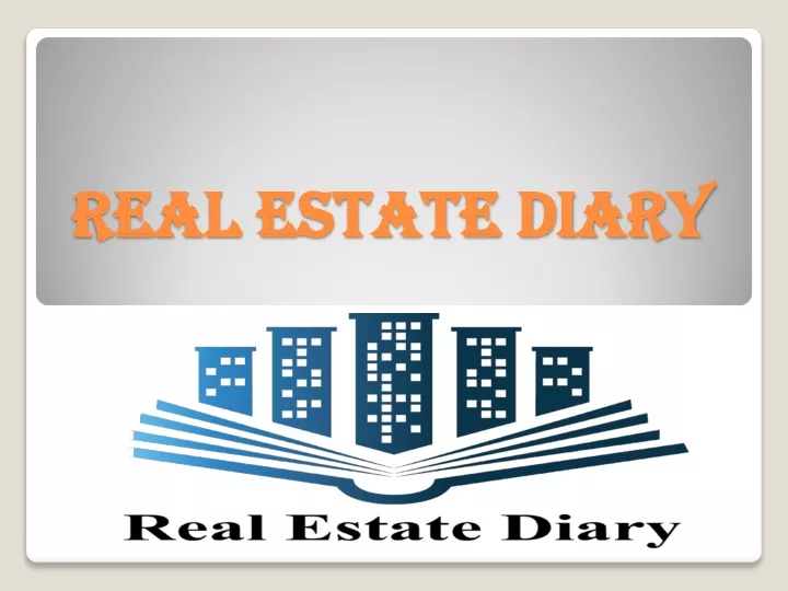 real estate diary real estate diary