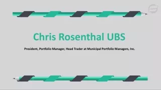 chris rosenthal ubs