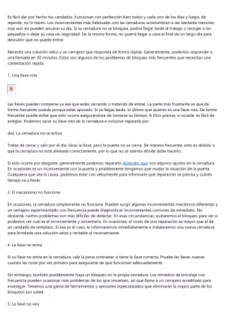 Mejores consejos de cerrajería de Cerrajeros Benidorm