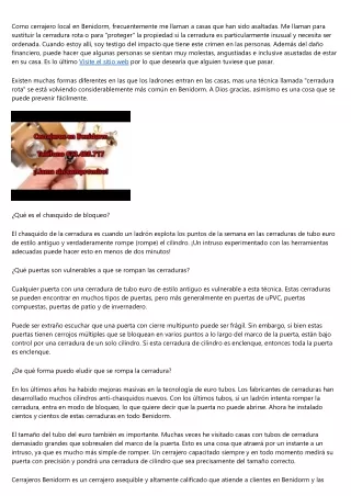 Trucos y consejos de un cerrajero profesional para incrementar la seguridad de d