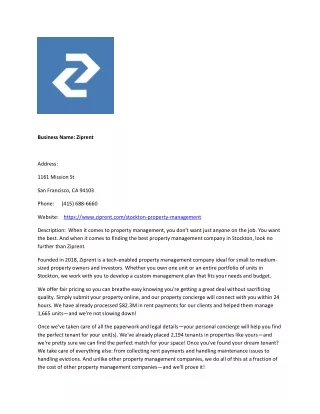Ziprent