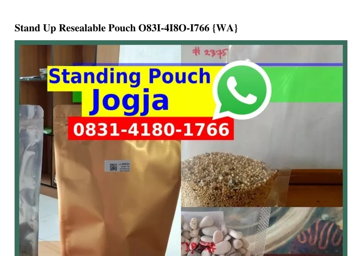 stand up resealable pouch o83i 4i8o i766 wa