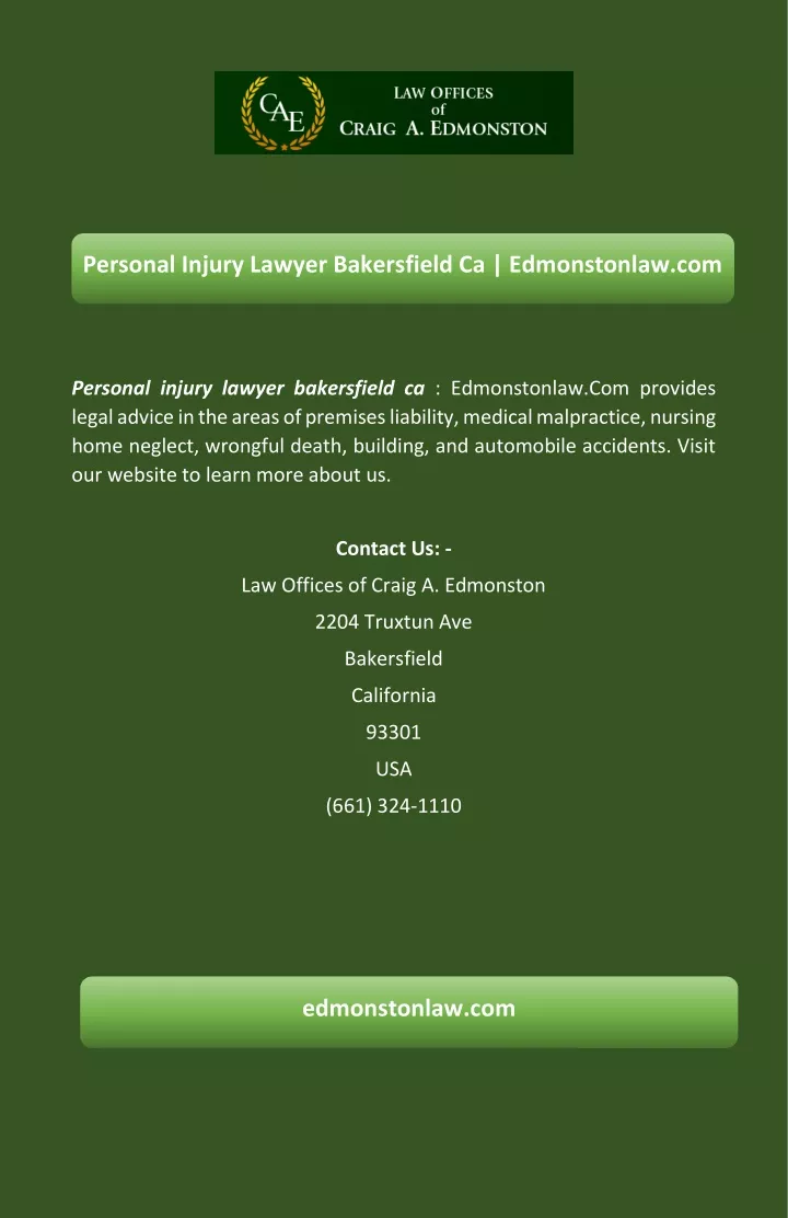 personal injury lawyer bakersfield