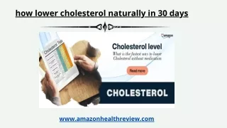 how lower cholesterol naturally (1)