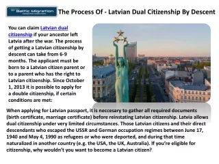 How to get Latvian citizenship for your children – Baltic Migration