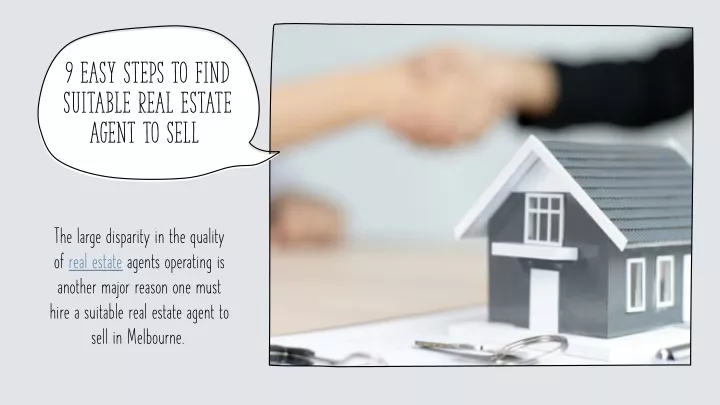 9 easy steps to find suitable real estate agent to sell
