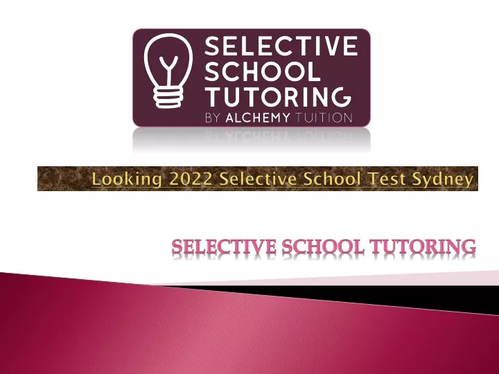 looking 2022 selective school test sydney