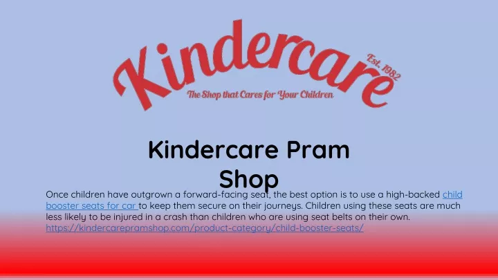 kindercare pram shop