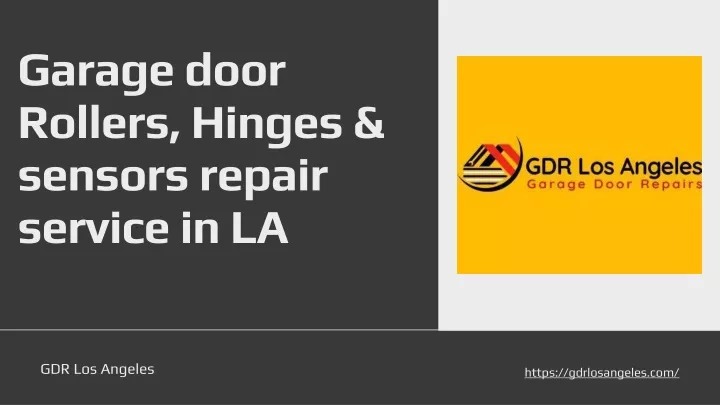 garage door rollers hinges sensors repair service