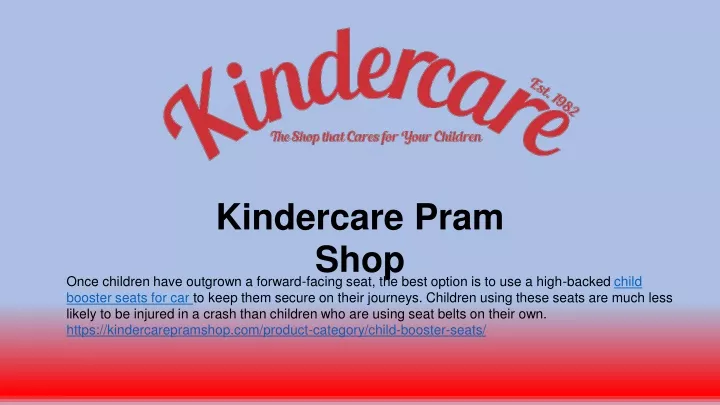 kindercare pram shop