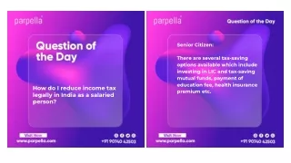How do I reduce income tax legally in India as a salaried person?