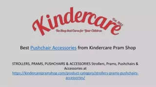 Best Pushchair Accessories & Branded Pushchairs
