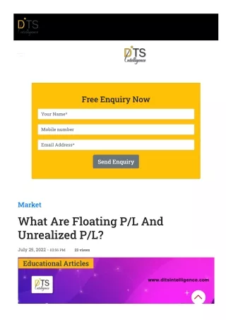 What Are Floating PL And Unrealized PL ?