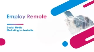 Social Media Marketing in Australia - Employ Remote