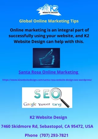 global online marketing tips