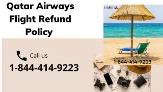 1-844-414-9223 Qatar Airways Flight Refund Policy