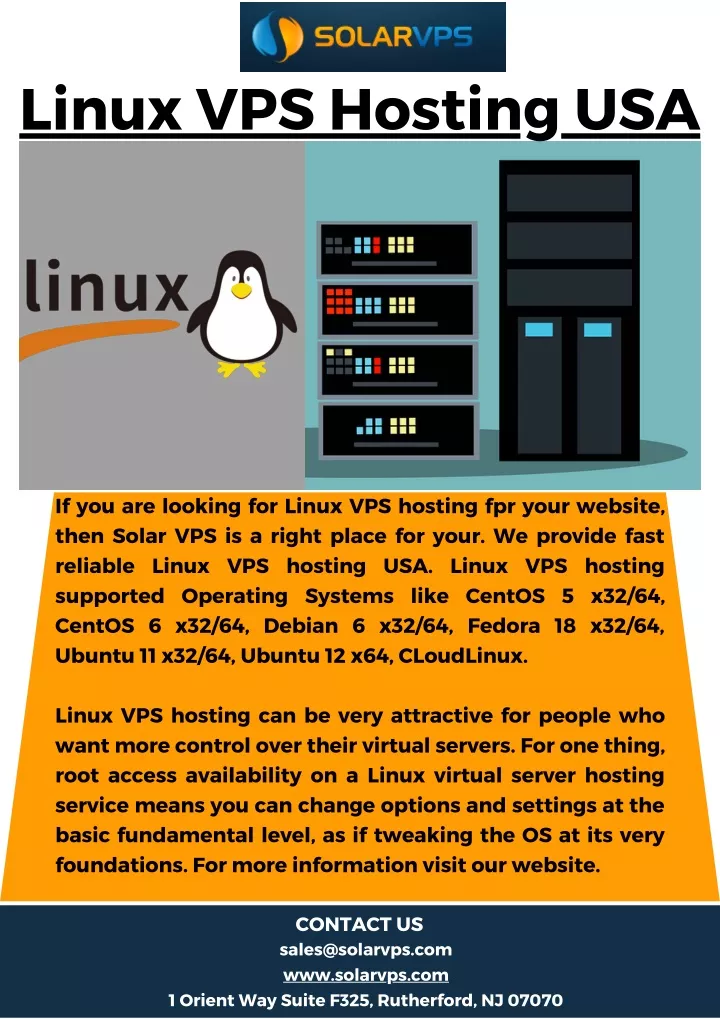 linux vps hosting usa